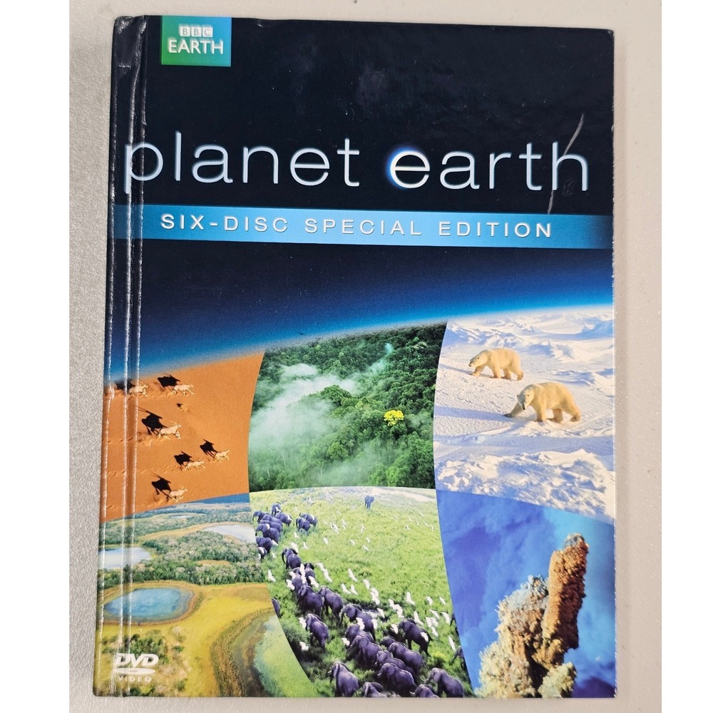 BBC Earth Planet Earth Six-Disc Special Edition DVD Nature Documentary Set